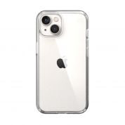Speck Presidio Perfect Clear - удароустойчив хибриден кейс за iPhone 14 (прозрачен) 1