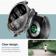 Spigen Ultra Hybrid Case - хибриден кейс с висока степен на защита за Samsung Galaxy Watch 6 44мм (прозрачен) 10
