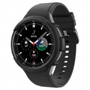 Spigen Liquid Air Case - качествен силиконов (TPU) кейс за Samsung Galaxy Watch 6 Classic 47мм (черен) 11
