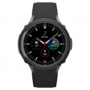 Spigen Liquid Air Case - качествен силиконов (TPU) кейс за Samsung Galaxy Watch 6 Classic 47мм (черен) 9