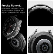 Spigen Liquid Air Case - качествен силиконов (TPU) кейс за Samsung Galaxy Watch 6 Classic 47мм (черен) 16