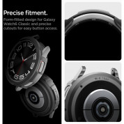 Spigen Liquid Air Case - качествен силиконов (TPU) кейс за Samsung Galaxy Watch 6 Classic 43мм (черен) 16