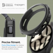 Spigen Liquid Air Case - качествен силиконов (TPU) кейс за Samsung Galaxy Watch 6 44мм (черен) 14