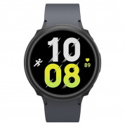 Spigen Liquid Air Case - качествен силиконов (TPU) кейс за Samsung Galaxy Watch 6 44мм (черен) 7
