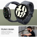 Spigen Liquid Air Case - качествен силиконов (TPU) кейс за Samsung Galaxy Watch 6 44мм (черен) 11
