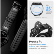 Spigen Rugged Armor Pro Case - удароустойчив TPU кейс за Samsung Galaxy Watch 6 Classic 43мм (черен) 14