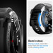 Spigen Rugged Armor Pro Case - удароустойчив TPU кейс за Samsung Galaxy Watch 6 Classic 43мм (черен) 17