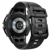 Spigen Rugged Armor Pro Case - удароустойчив TPU кейс за Samsung Galaxy Watch 6 40мм (черен) 9
