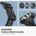 Spigen Rugged Armor Pro Case - удароустойчив TPU кейс за Samsung Galaxy Watch 6 40мм (черен) 11