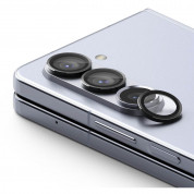 Ringke Metal Camera Lens Frame Glass - предпазни стъклени лещи за камерата на Samsung Galaxy Z Fold5 (черен) 1