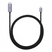 Baseus 4K 60Hz USB-C to HDMI Cable (WKGQ010001) (100 cm) (black) 1