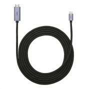 Baseus 4K 60Hz USB-C to HDMI Cable (WKGQ010201) (300 cm) (black) 1