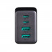 Joyroom GaN Ultra Fast Charger Kit 67W - захранване за ел. мрежа за лаптопи, смартфони и таблети с 2xUSB-A и 2xUSB-C изходи с технология за бързо зареждане и USB-C кабел (черен) 7