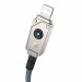 Baseus Aramid Fiber Braiding USB-C to Lightning Cable PD 20W (P10355803221-01) - изключително здрав USB-C към Lightning кабел за Apple устройства с Lightning порт (200 см) (син) 4