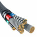 Baseus Aramid Fiber Braiding USB-C to Lightning Cable PD 20W (P10355803221-01) - изключително здрав USB-C към Lightning кабел за Apple устройства с Lightning порт (200 см) (син) 7