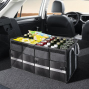 Baseus OrganizeFun Car Storage Box Organizer 60L (C20256501111-00) - органайзер за багажника на автомобил (черен) 7