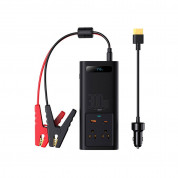 Baseus Inverter 300W (24V/220V CN/EU) - инвертор за автомобил с 2xAC, USB-A и USB-C изходи (черен)  10