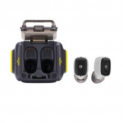 Tactical Space Force StrikePods TWS Bluetooth Earphones - безжични блутут слушалки с удароустойчив зареждащ метален кейс (сив) 2
