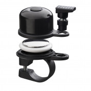 AirBell AirTag Bicycle Bell Holder 22mm (black)