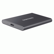 Samsung Portable SSD T7 1TB USB 3.2 - преносим външен SSD диск 1TB (сив)	 2