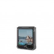 Urban Armor Gear Plyo Pro Case - удароустойчив хибриден кейс с MagSafe за Samsung Galaxy Z Flip5 (прозрачен) 11