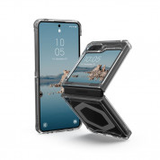 Urban Armor Gear Plyo Pro Case - удароустойчив хибриден кейс s MagSafe за Samsung Galaxy Z Flip5 (прозрачен)