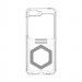 Urban Armor Gear Plyo Pro Case - удароустойчив хибриден кейс с MagSafe за Samsung Galaxy Z Flip5 (прозрачен) 13