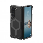 Urban Armor Gear Plyo Pro Case - удароустойчив хибриден кейс с MagSafe за Samsung Galaxy Z Fold5 (черен-прозрачен) 14