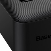 Baseus Bipow Digital Display Power Bank 15W 30000mAh (PPBD050201) - външна батерия с 1xUSB-C и 2xUSB-A изходи с технология за бързо зареждане (черен) 8