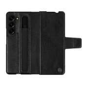 Nillkin Aoge Leather Flip Case - кожен калъф за Samsung Galaxy Z Fold5 (черен) 1