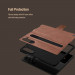 Nillkin Aoge Leather Flip Case - кожен калъф за Samsung Galaxy Z Fold5 (черен) 10