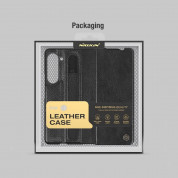Nillkin Aoge Leather Flip Case - кожен калъф за Samsung Galaxy Z Fold5 (черен) 15