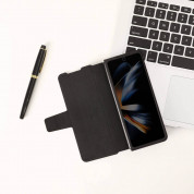 Nillkin Aoge Leather Flip Case - кожен калъф за Samsung Galaxy Z Fold5 (кафяв) 14