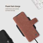 Nillkin Aoge Leather Flip Case - кожен калъф за Samsung Galaxy Z Fold5 (кафяв) 10