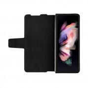 Nillkin Aoge Leather Flip Case - кожен калъф за Samsung Galaxy Z Fold5 (кафяв) 4