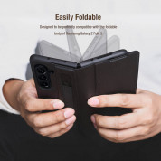 Nillkin Aoge Leather Flip Case - кожен калъф за Samsung Galaxy Z Fold5 (кафяв) 7