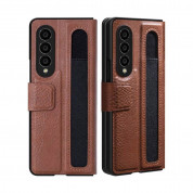 Nillkin Aoge Leather Flip Case for Samsung Galaxy Z Fold5 (brown)
