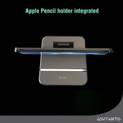 4smarts ErgoFix Magnetic Aluminum Desktop Stand - магнитна алуминиева поставка за iPad Pro 11 M1 (2021), iPad Pro 11 (2020), iPad Pro 11 (2018), iPad Air 5 (2022), iPad Air 4 (2020) (сив) 6