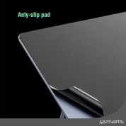 4smarts ErgoFix Magnetic Aluminum Desktop Stand - магнитна алуминиева поставка за iPad Pro 11 M1 (2021), iPad Pro 11 (2020), iPad Pro 11 (2018), iPad Air 5 (2022), iPad Air 4 (2020) (сив) 3