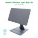 4smarts ErgoFix Magnetic Aluminum Desktop Stand - магнитна алуминиева поставка за iPad 10 (2022) (сив) 1