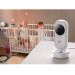 Motorola Ease35 Video Baby Monitor - безжичен бебефон с LCD монитор и управление (бял) 4