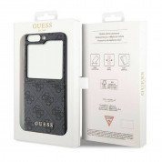 Guess 4G Charms Collection Hard Case for Samsung Galaxy Z Flip5 (black) 7