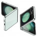 Spigen AirSkin Glitter Case - качествен поликарбонатов кейс за Samsung Galaxy Z Flip5 (прозрачен) 2