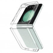 Spigen AirSkin Glitter Case - качествен поликарбонатов кейс за Samsung Galaxy Z Flip5 (прозрачен) 3