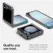 Spigen AirSkin Glitter Case - качествен поликарбонатов кейс за Samsung Galaxy Z Flip5 (прозрачен) 10