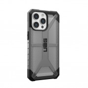 Urban Armor Gear Plasma Case - удароустойчив хибриден кейс за iPhone 15 Pro Max (черен-прозрачен) 4