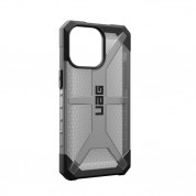 Urban Armor Gear Plasma Case - удароустойчив хибриден кейс за iPhone 15 Pro Max (черен-прозрачен) 13