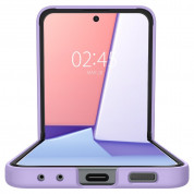 Spigen AirSkin Case - качествен поликарбонатов кейс за Samsung Galaxy Z Flip5 (лилав) 10