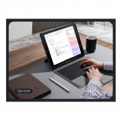 Nillkin Bumper Combo Keyboard Protective Case Backlit Version - удароустойчив кейс, с отделяща клавиатура и поставка за Apple iPad 9 (2021), iPad 8 (2020), iPad 7 (2019) (черен) 8