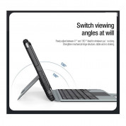 Nillkin Bumper Combo Keyboard Protective Case Backlit Version - удароустойчив кейс, с отделяща клавиатура и поставка за Apple iPad 9 (2021), iPad 8 (2020), iPad 7 (2019) (черен) 5